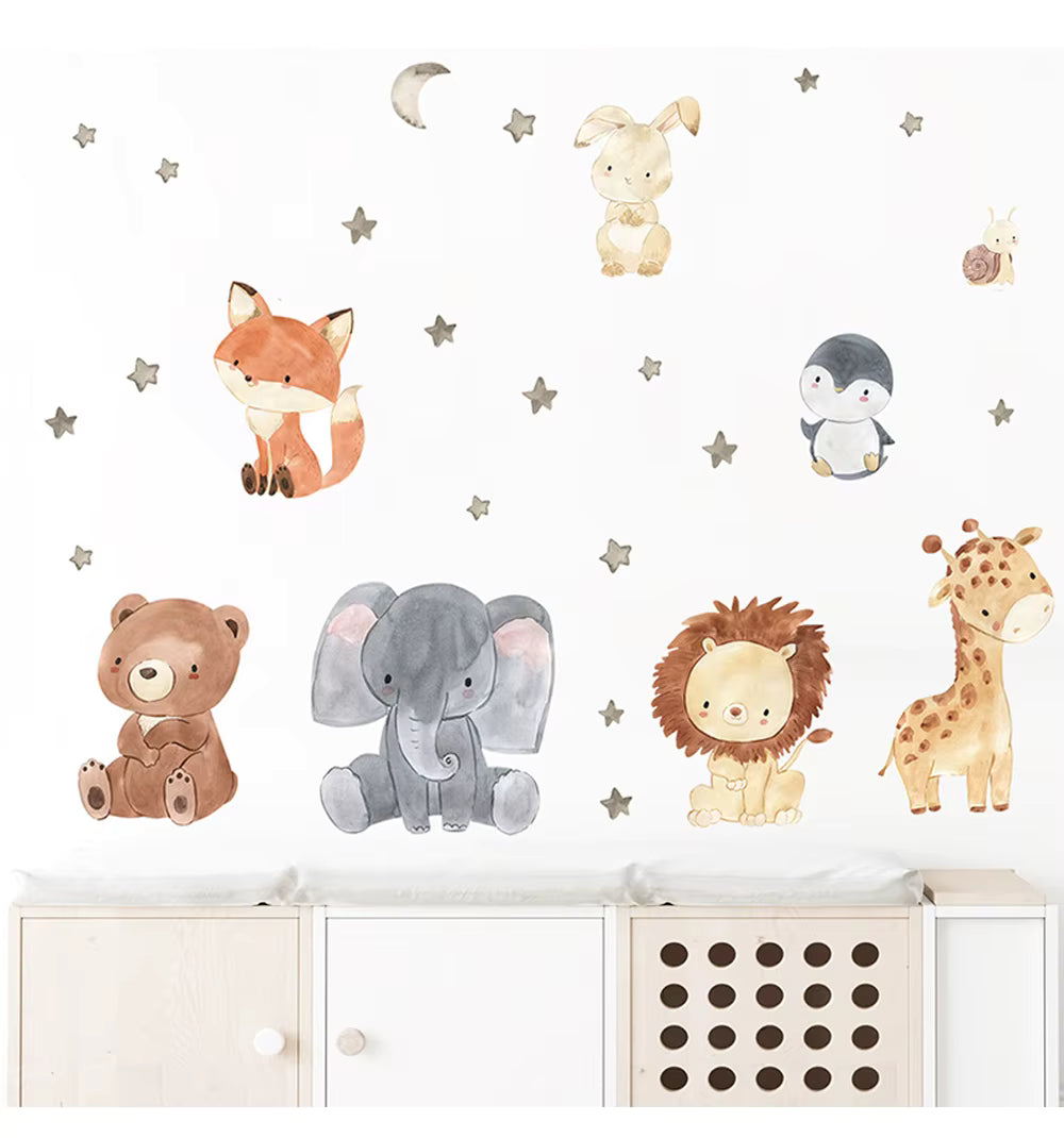 Stickers muraux tendresse installé sur le mur