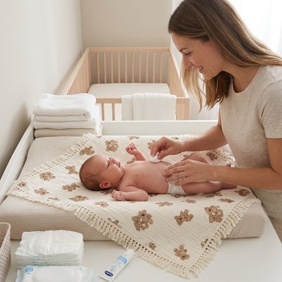 Couverture bébé douce pour la peau de bébé