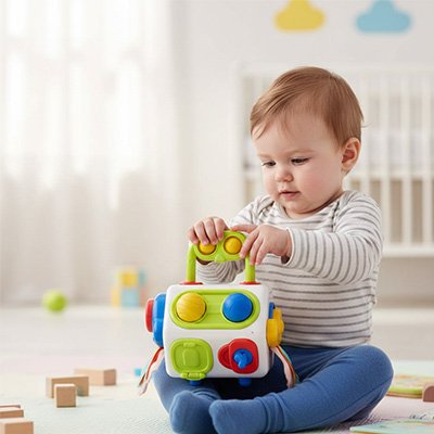 Découverte tactile du Jouet pour bebe 18 mois 
