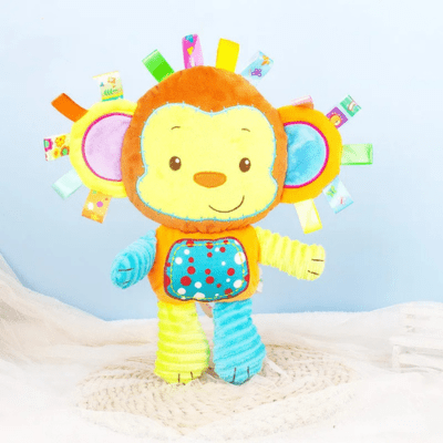 doudou câlins ensoleillé singe