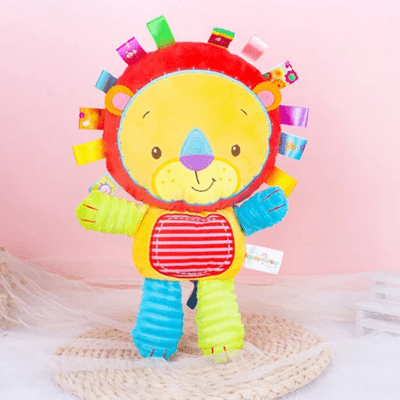 doudou câlins ensoleillé lion