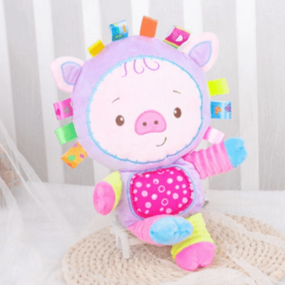 doudou câlins ensoleillé cochon