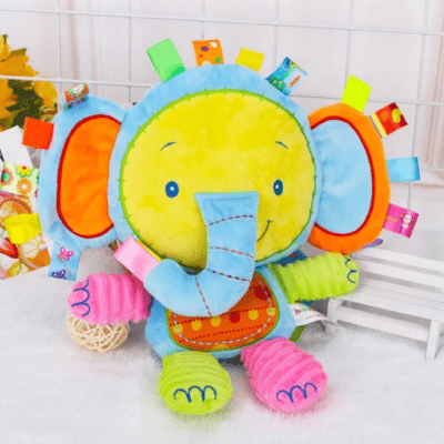 doudou câlins ensoleillé éléphant