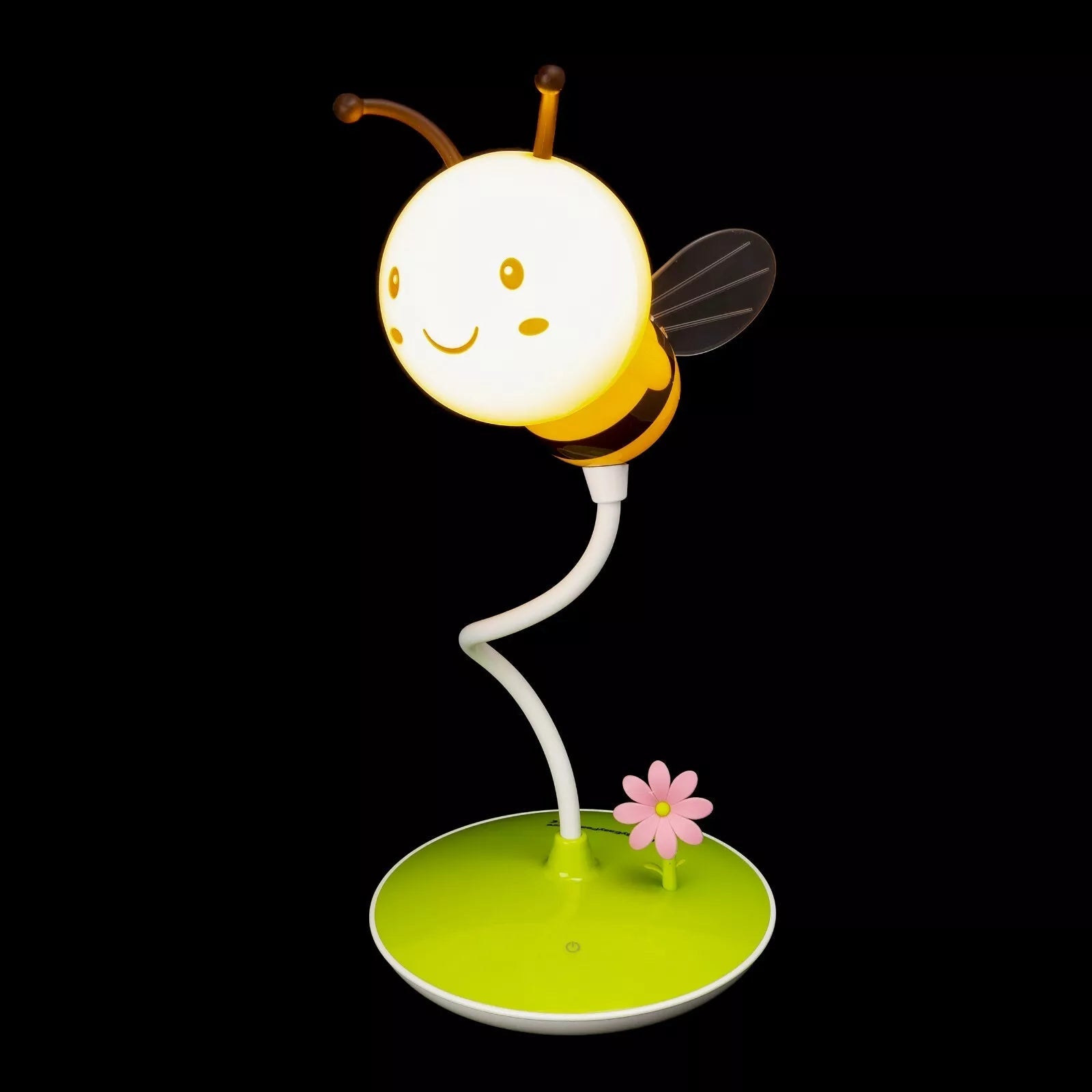 pied flexible de la lampe veilleuse abeille