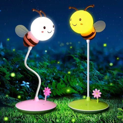 duo de lampe veilleuse abeille 