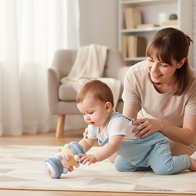 Le Jouet bebe 1 an est idéal pour les petites mains