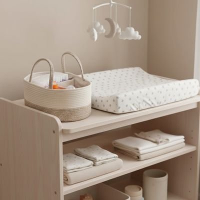 Panier rangement bébé pour tout avoir à porté de main