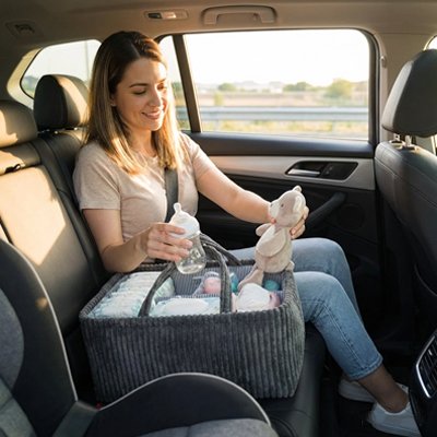 Paniers de rangement bebe pour des voyages réussis