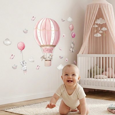 Premier quatre pattes devant les Stickers muraux chambre 
