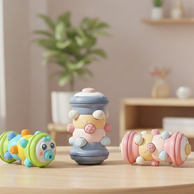 Présentation des 3 couleurs du Jouet bebe 1 an 