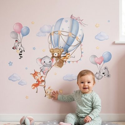 Stickers muraux enfant est une belle décoration de chambre