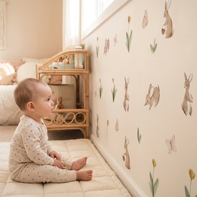 Stickers muraux enfant pour l'enchantement de bébé