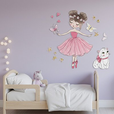 Stickers muraux enfant pour un décor féérique