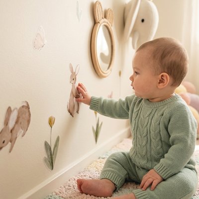 Stickers muraux enfant qui stimule l'imagination des bébés