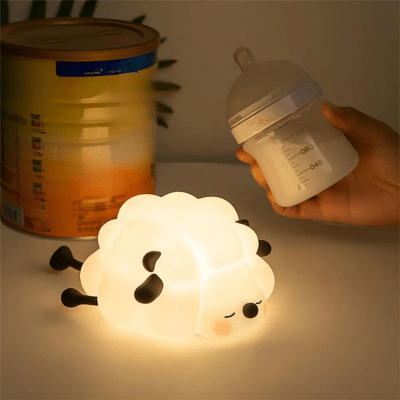 veilleuse mouton loop pour donner le biberon la nuit