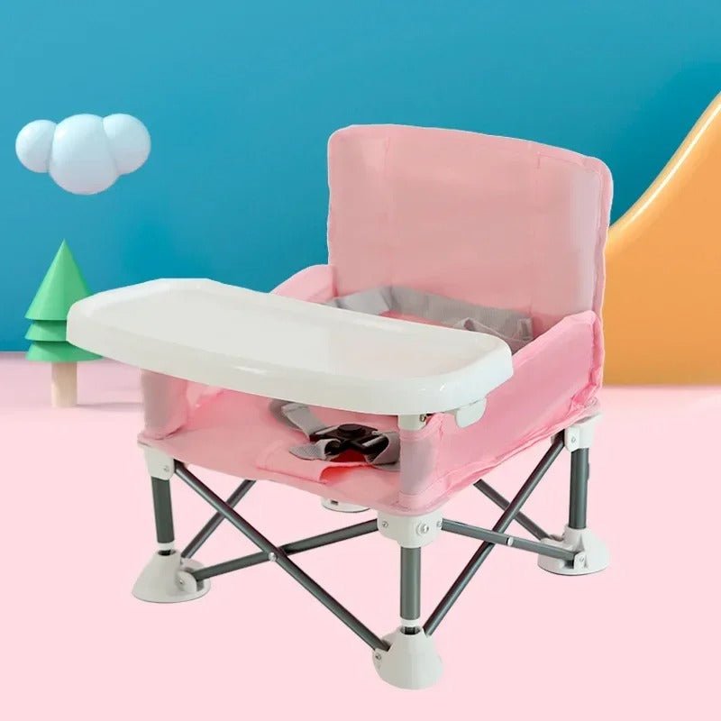 chaise-bébé-nomade-rose