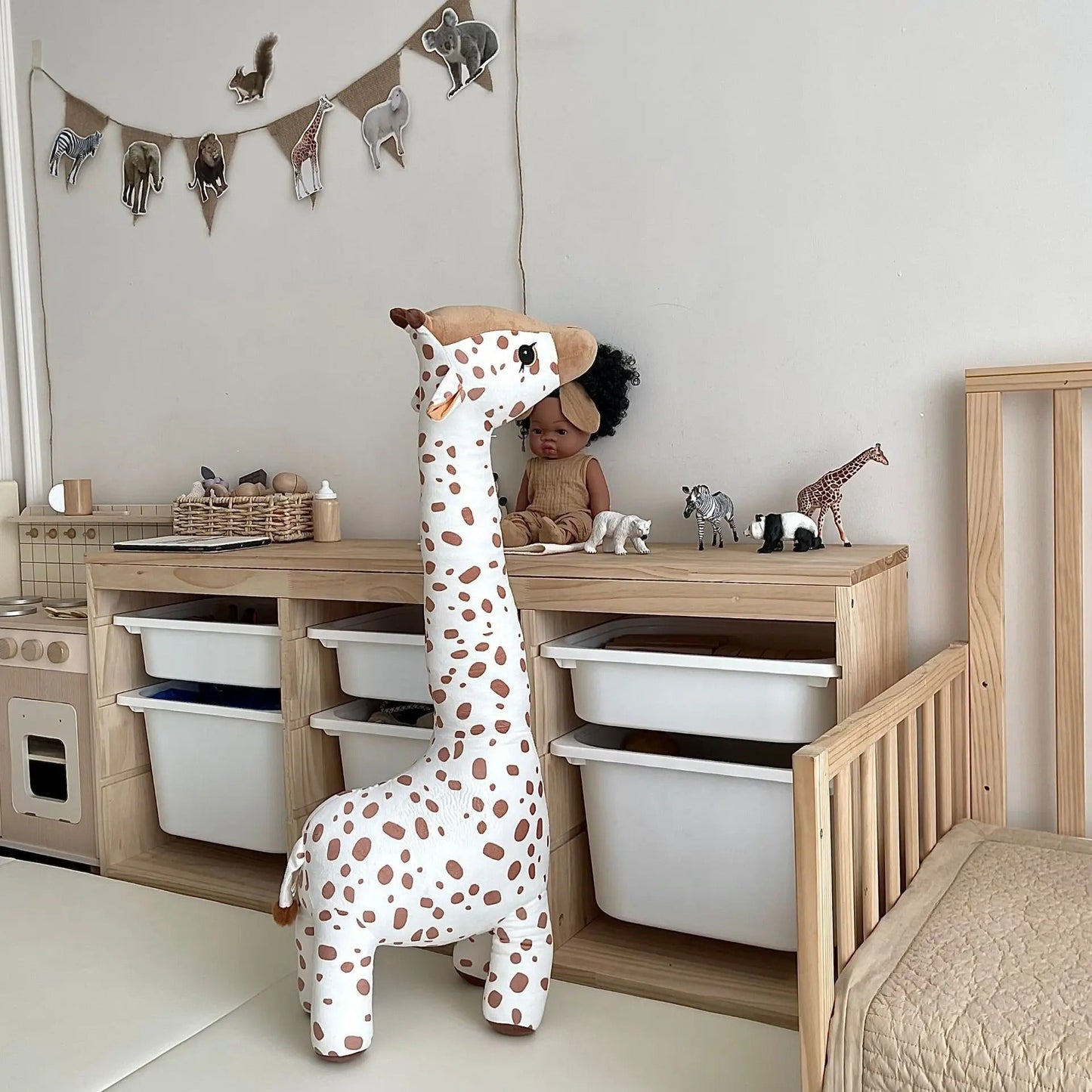 PELUCHE GIRAFE- RUBIS™ - globetrotterbaby