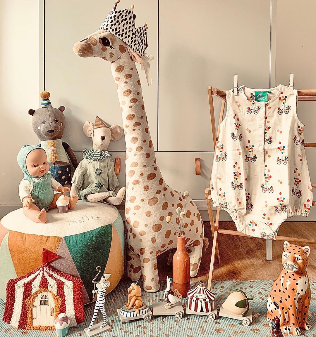 PELUCHE GIRAFE- RUBIS™ - globetrotterbaby